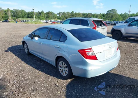 2012 Honda Civic Lx из США, поврежденный, VIN 2HGFB2F58CH524162